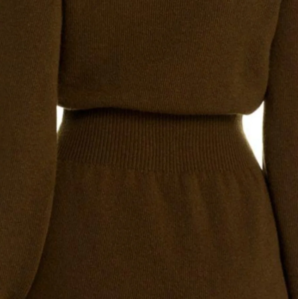 Theory Wool and Cashmere Blend Sweater Dress - Picture 6 of 6